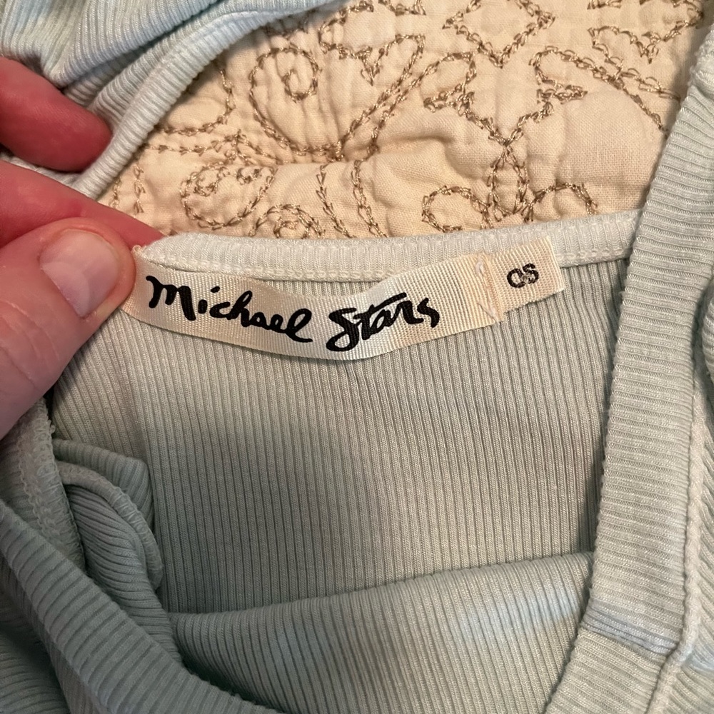 Michael stars women’s tank top (size os)